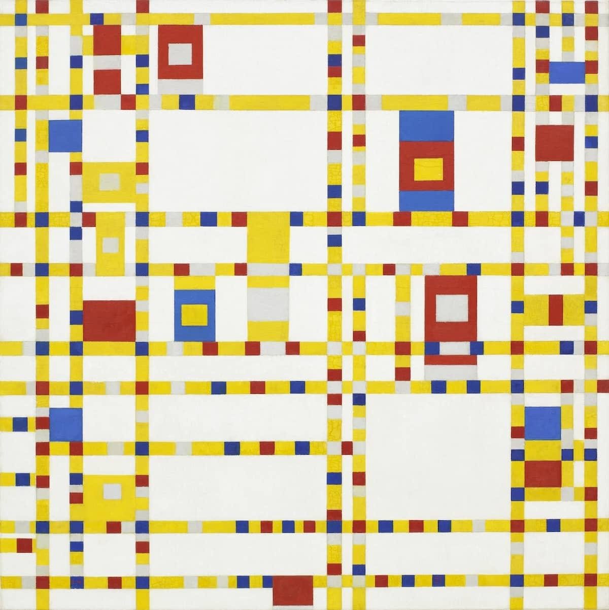 Piet Mondrian , Broadway Boogie Woogie, 1942–43